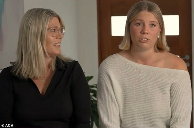 Mother and daughter Kylie and Georgia (pictured) described the new route as a 'panoramic cruise around a weather station'