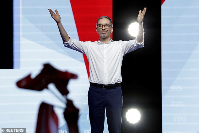 Austrian hard right party is expected to win this weeks election