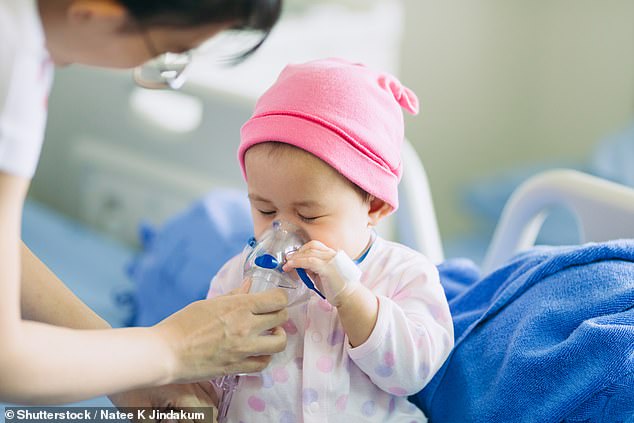 Babies under three months are at particularly high risk for whooping cough (stock image)