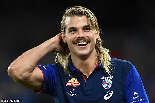 Bailey Smith (pictured) revealed he outgrew the Bulldogs but still loves the club