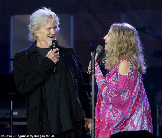 Barbra Streisand, 82, shared a touching tribute to her A Star is Born co-star Kris Kristofferson after he passed away on Saturday at the age of 88