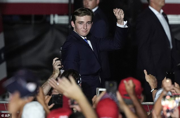 Barron Trump's new NYU classmates have shared their thoughts on the former president's son