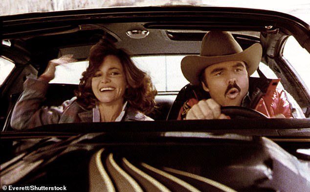 In the film Smokey And The Bandit with Burt Reynolds in 1977