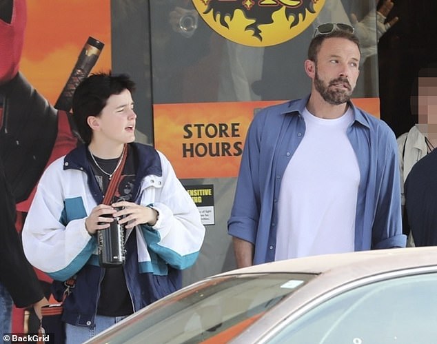 Ben Affleck was spotted with his teenage Finn – one of three children he shares with ex-wife Jennifer Garner – on Friday while out in Los Angeles