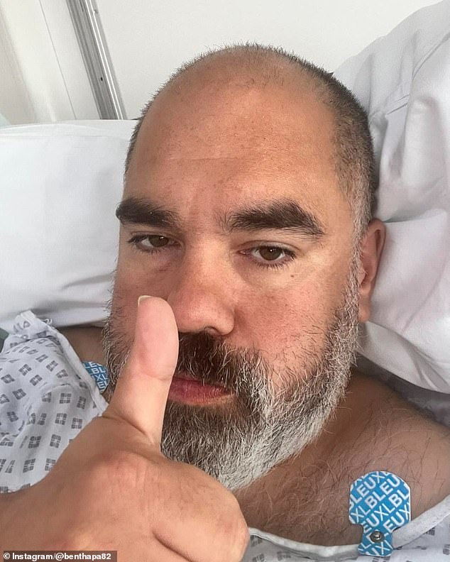 Ben Thapa's heartbreaking final photos show the former X Factor star was in a positive mood before he went on dialysis (pictured August 27)