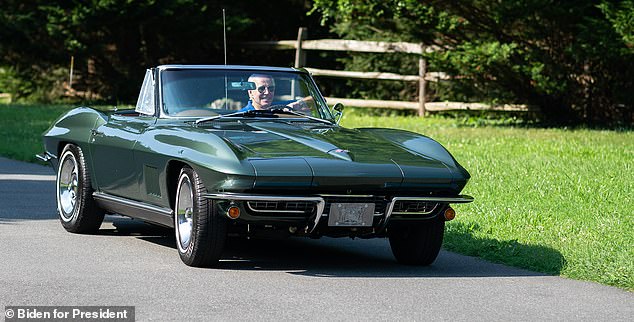 Biden's 1967 Corvette Stingray, kept in a garage at his Wilmington, Delaware, home, is his pride and joy. Secret documents were kept next to it