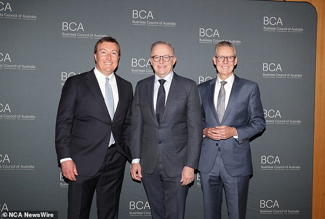 The Prime Minister was the guest of honour at the BCA dinner this week, where both the CEO and the President made speeches condemning his new IR laws