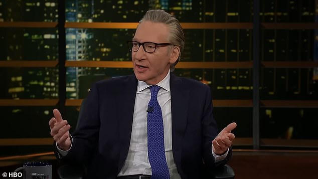 Bill Maher lashed out at Kamala Harris after she called for an end to the war in Gaza and told her to 'just shut up'