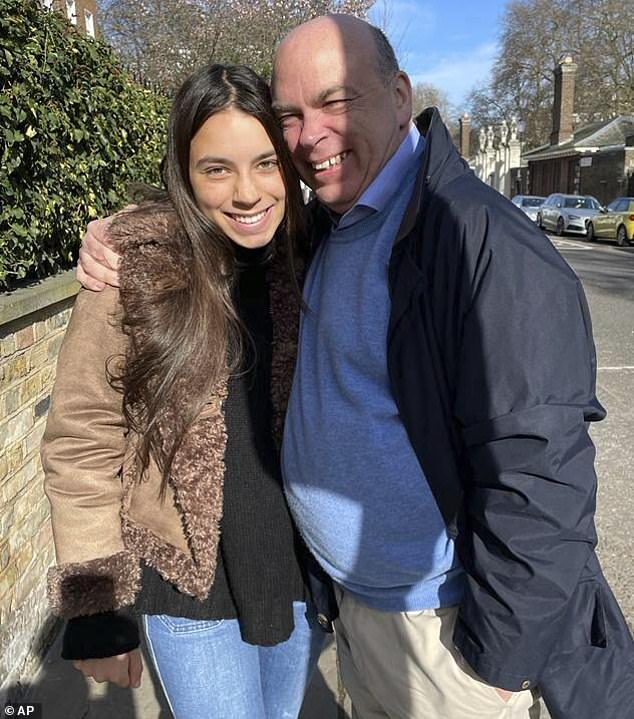 Pictured: Hannah with her father Mike Lynch, both of whom died on the yacht