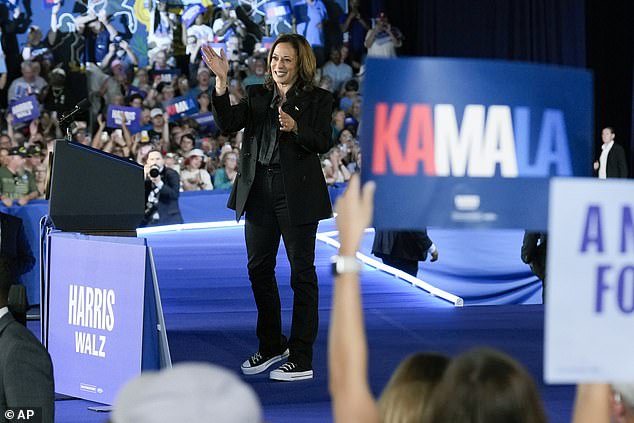 Kamala Harris narrows gap to former President Donald Trump in Iowa, new poll shows