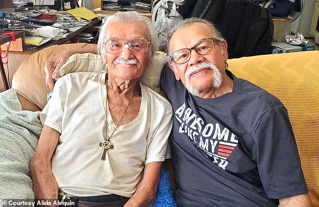 Luis Albino, 79, right, who was kidnapped from Oakland in 1951, was reunited with his brother Roger, 82, in June before dying in August