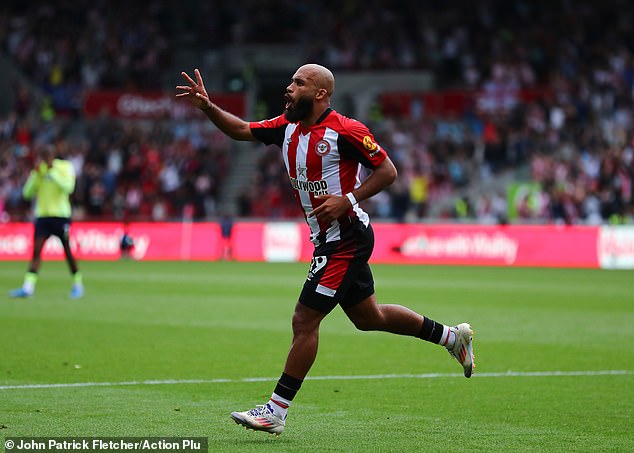 Bryan Mbeumo assured Brentford fans they could do without Ivan Toney with his performance on Saturday