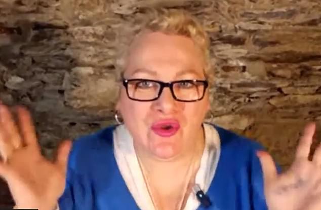 Self-proclaimed spiritual medium Amandine Roy posted a four-hour video on YouTube in which she gave a conspiracy theorist the opportunity to make the false claims