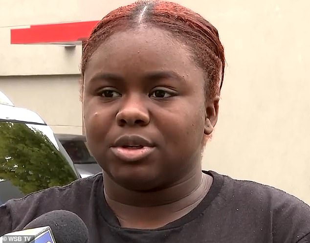 Andrea said a customer at the Burger King drive-thru threw a cup of bleach in her face — then drove away