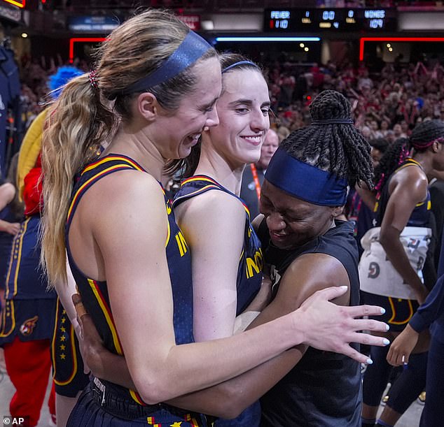 Caitlin Clark's teammates revealed how the WNBA rookie sensation ignores her critics