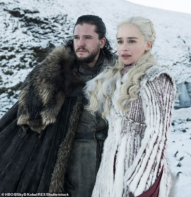 Game of Thrones has received complaints that the dialogue is sometimes difficult to follow. (Kit Harington as Jon Snow and Emilia Clarke as Daenerys Targaryen in 'Game of Thrones')