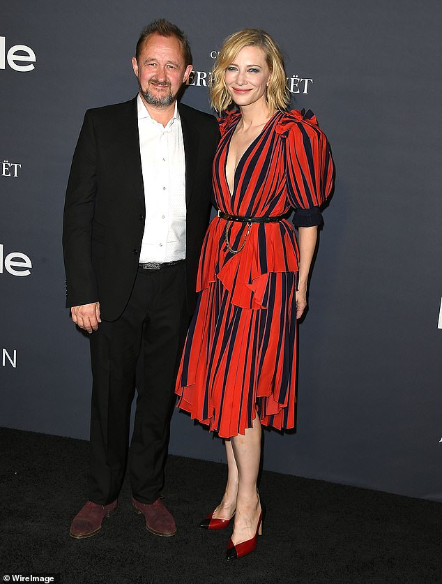 Cate, 55, and her husband Andrew Upton welcomed Dash, their first child, in December 2001 after the couple tied the knot in 1997 (Photo: Andrew and Cate, October 2017)