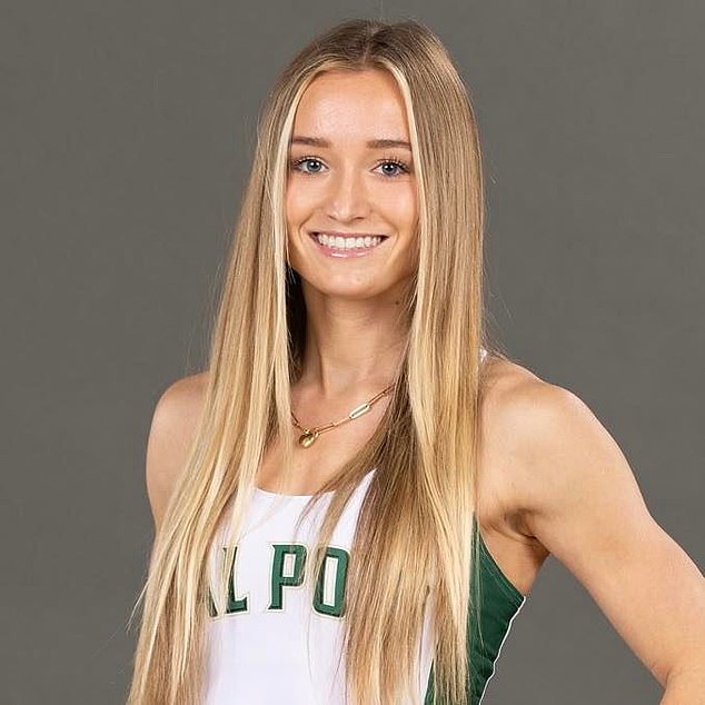 Former Cal Poly track and field star Shelby Daniele died Wednesday at the age of 23