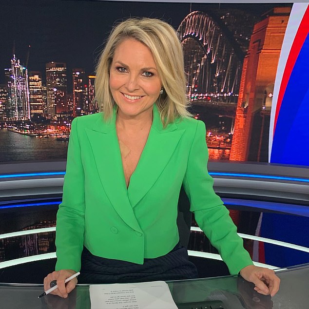 Channel Nine is investigating an alleged incident between newsreader Georgie Gardner (pictured), 54, and a young staff member on set last month