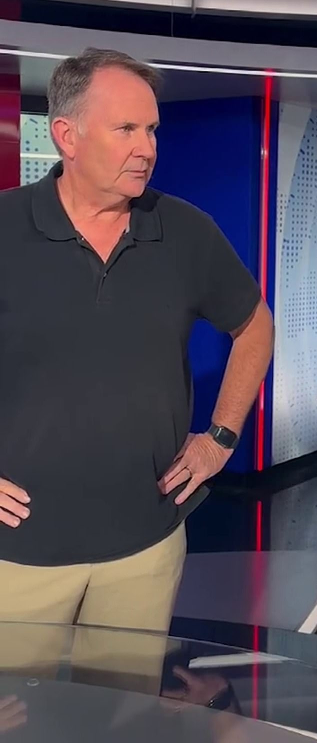 Tony Jones (pictured) has broken his silence on AFL WAG Rebecca Judd's shocking claim at the Brownlows that he was 'scared' of her after he tried to kiss her on live TV in 2016