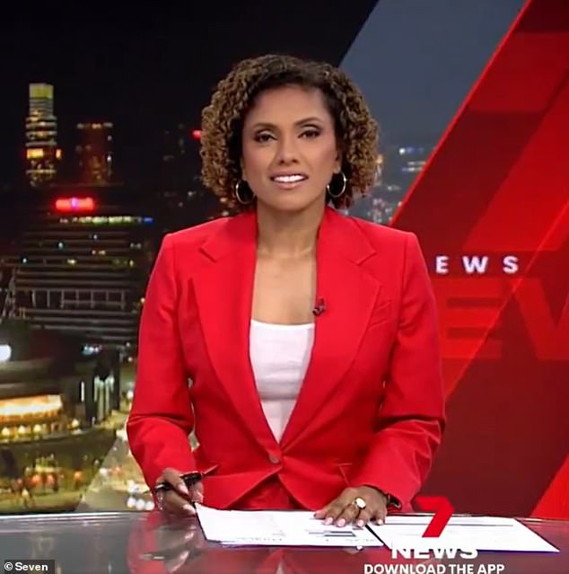 Her glamorous outing comes amid reports that the arrival of former ABC TV presenter Karina Carvalho at Channel Seven's Melbourne offices has shocked the network's stars - most notably respected news and sport presenter Maddern