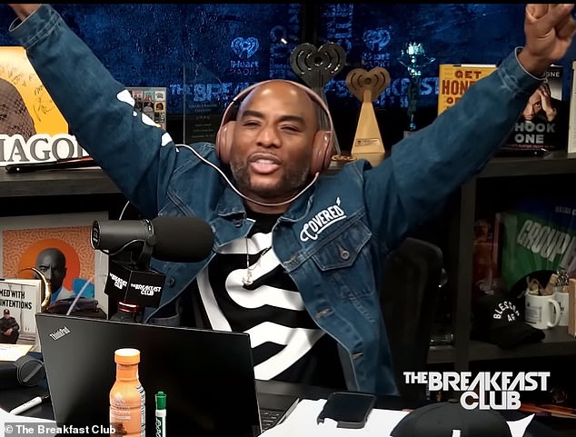 Charlamagne tha God is very happy that Taylor Swift will not be doing the halftime show