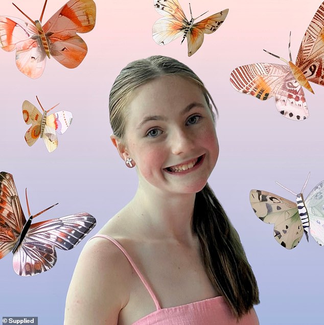 The father of Charlotte O'Brien (pictured), a Year 7 student who committed suicide after being relentlessly bullied, will read her final Father's Day letter to him at her funeral on Friday.