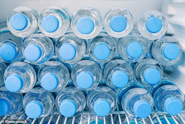 Bottled water is popular in the United States, with the average American drinking 45 gallons of it per year in 2020.