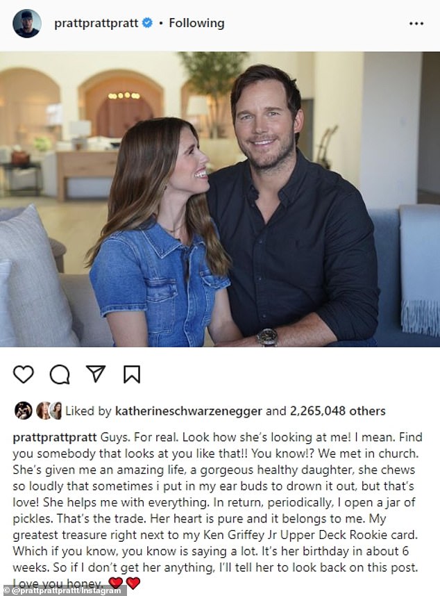 Cracked: The interview comes a year after Chris was criticized for an early birthday message he posted in honor of Katherine, in which he praised her for having a 