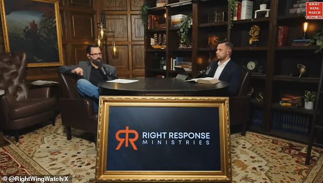 The controversial pastor made his comments on his Right Response Ministries podcast