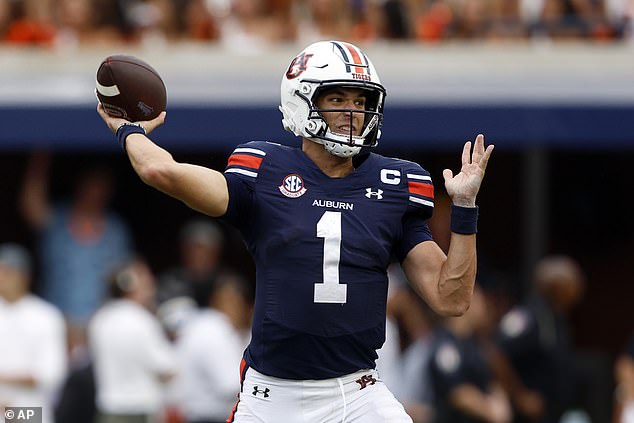 Auburn quarterback Payton Thorne revealed angry fans sent him Venmo requests