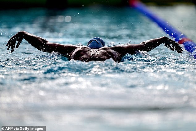 A student at Gettysburg College in Pennsylvania who scrawled a racial slur on the body of the only black member of the school's men's swimming team has been removed from his position (file photo)