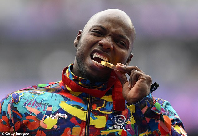 Paralympic athlete who had his canine teeth altered to look like fangs has won gold