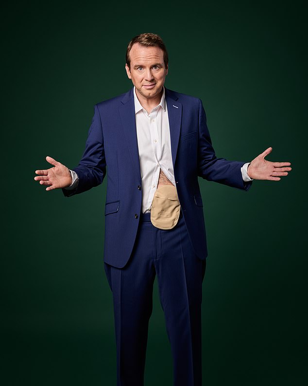 Comedian Matt Forde has revealed he has been given a stoma after undergoing life-changing surgery