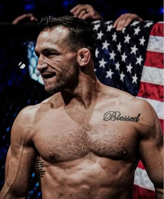 Michael Chandler posted this image on Instagram and teased an announcement