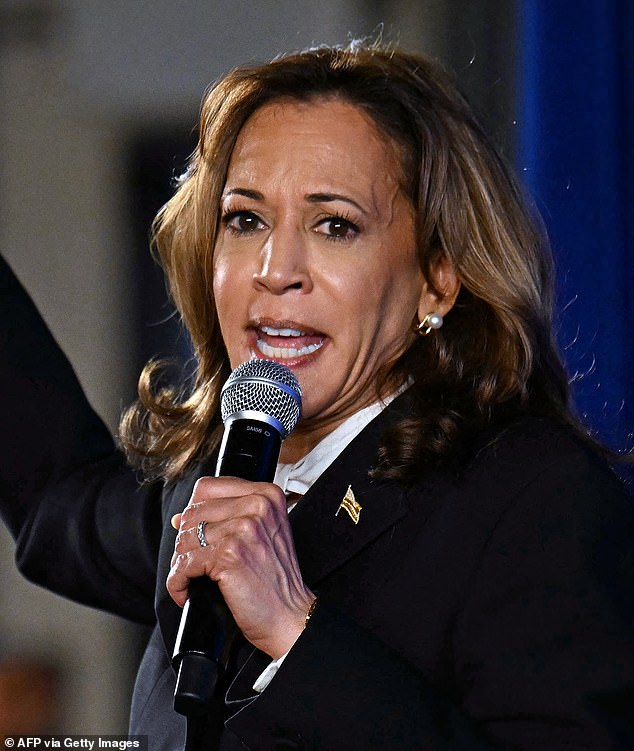 Kamala Harris, who claims to believe Bluetooth headphones pose a 