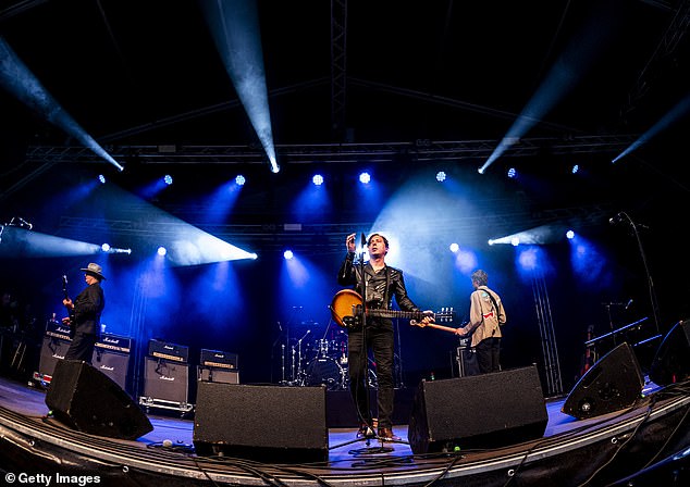 Controversial British rocker Pete Doherty has confirmed he will be bringing his famous band The Libertines to Australia, but some fans were not impressed with the news (pictured in July)