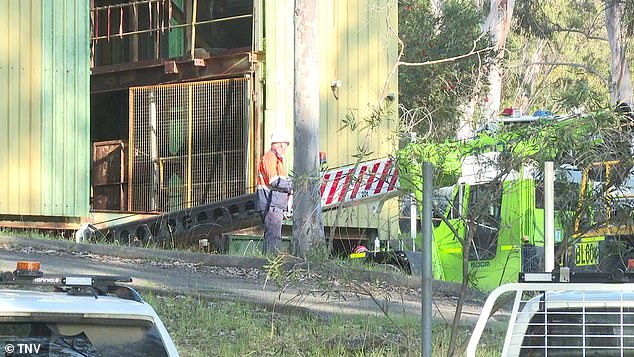 A body has been discovered in a rural mine shaft following reports of a workplace incident