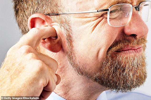 Itchy, flaky ear canals are not an uncommon problem. It is usually caused by a localized form of eczema. (Stock photo)