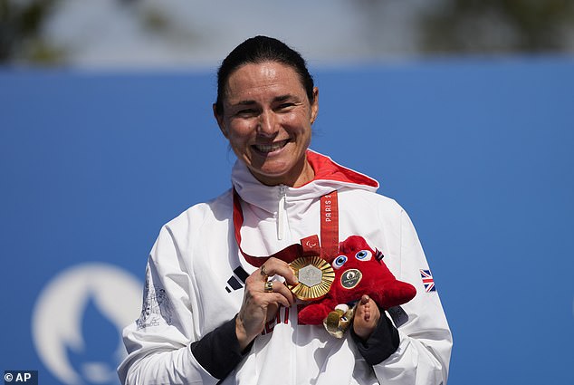 Dame Sarah Storey wins record extending 19th Paralympic gold medal with