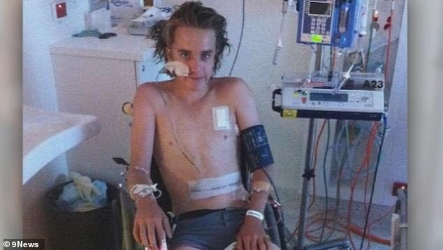 Ryan Meuleman was 15 years old and riding his bicycle in Blairgowrie on Victoria's Mornington Peninsula when he was struck by Andrews' SUV on January 7, 2013.