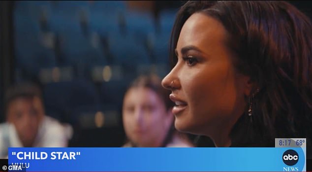 Lovato, 32, made the comments on Good Morning America on Wednesday to promote her directorial debut, Child Star