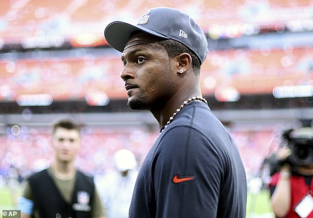 Deshaun Watson announced his father's death on the eve of Cleveland's NFL opener