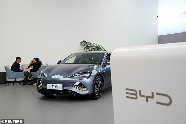 More than 80 percent of electric vehicles sold in Australia are produced in China, including popular Chinese brands BYD, MG and Geely