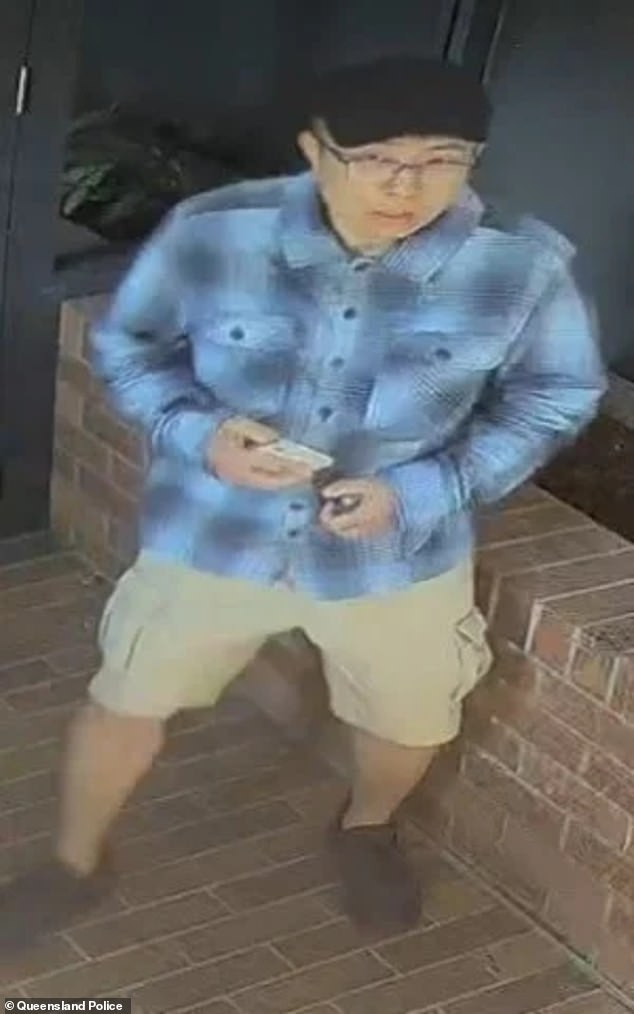 Police have released this photo of a man they want to speak to in connection with last week's incident