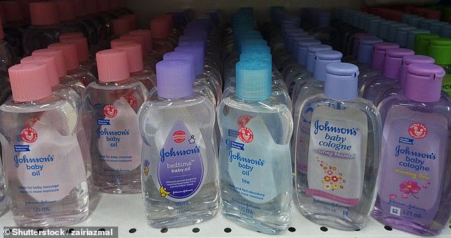 Baby oil is generally used to soften the skin, especially in babies (stock)