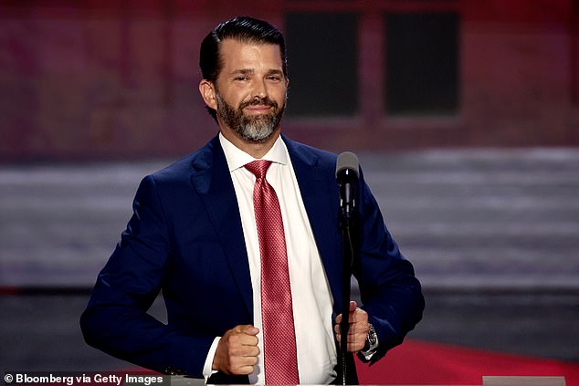 Donald Trump Jr. lashed out at 'Kamala's DOJ' for publishing letter written by would-be assassin Ryan Wesley Routh