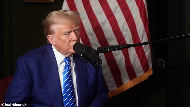 Donald Trump said he wasn't invited to Joe Rogan's podcast, but admitted in an interview Tuesday: 'I think I would' if he were asked