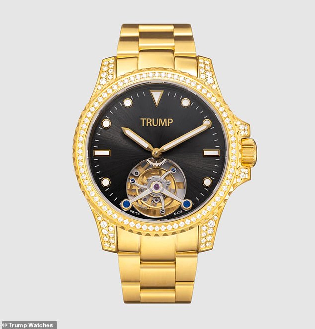 The “Trump Victory Tourbillon” promoted by the former president costs $100,000