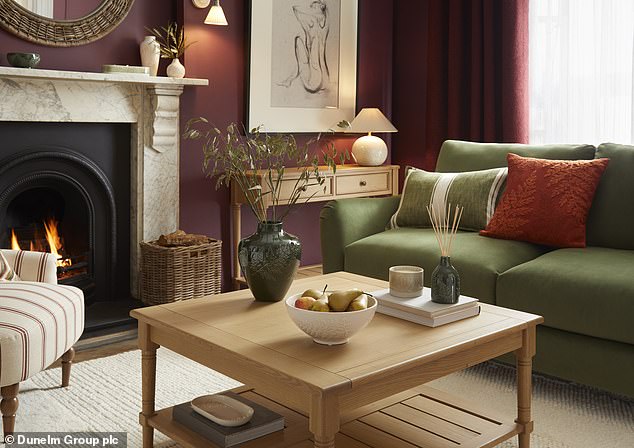 Comfortable living: Homewares retailer Dunelm announced its sales rose 4.1 percent to £1.7 billion in the year ended June 29